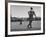 Golfer Putting the 12th Green-null-Framed Photographic Print