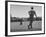 Golfer Putting the 12th Green-null-Framed Photographic Print