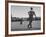 Golfer Putting the 12th Green-null-Framed Photographic Print