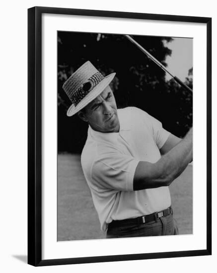 Golfer Sam Snead-null-Framed Premium Photographic Print