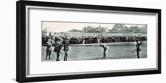 Golfers at the Open Championship, St Andrews, Scotland, 1890-Unknown-Framed Photographic Print