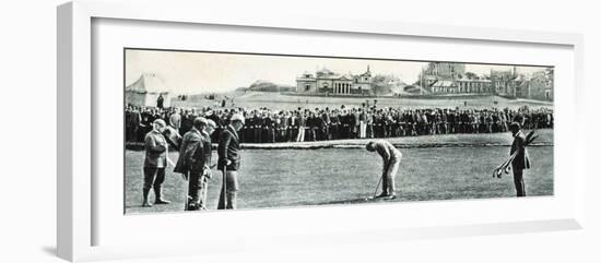 Golfers at the Open Championship, St Andrews, Scotland, 1890-Unknown-Framed Photographic Print