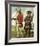 Golfers from the North-Thierry Poncelet-Framed Premium Giclee Print