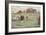 Golfers Golfing at the Royal Sydney Golf Club Links-Percy F.s. Spence-Framed Art Print