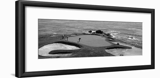 Golfers Pebble Beach, California, USA-null-Framed Photographic Print