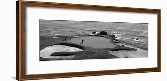 Golfers Pebble Beach, California, USA-null-Framed Photographic Print