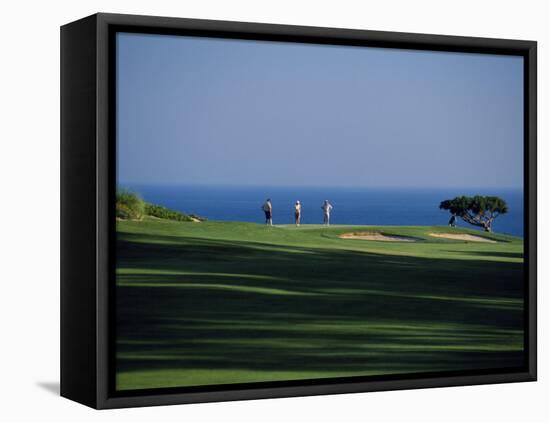 Golfers Play on the Championship Course, Algarve, Portugal-Ian Aitken-Framed Premier Image Canvas