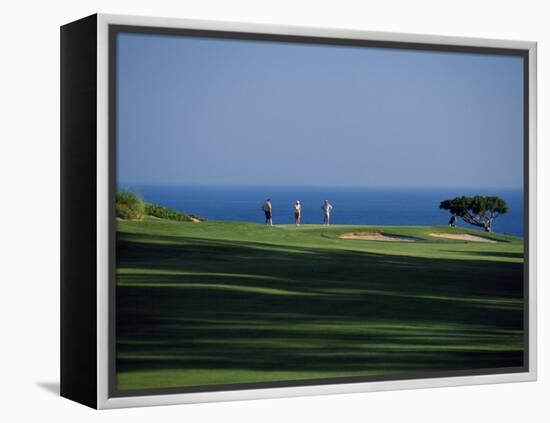 Golfers Play on the Championship Course, Algarve, Portugal-Ian Aitken-Framed Premier Image Canvas