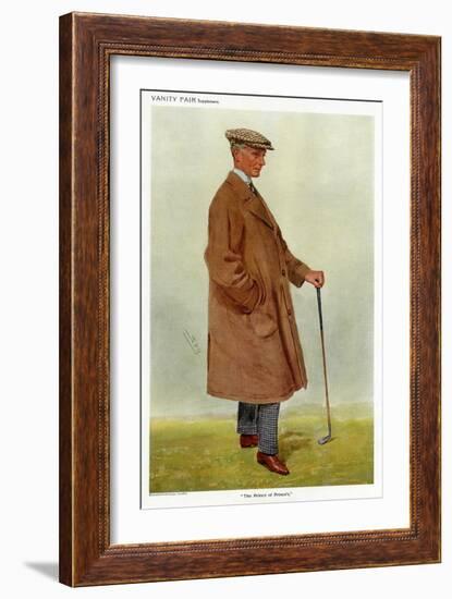 Golfing Wear for 1909-Leslie Ward-Framed Art Print