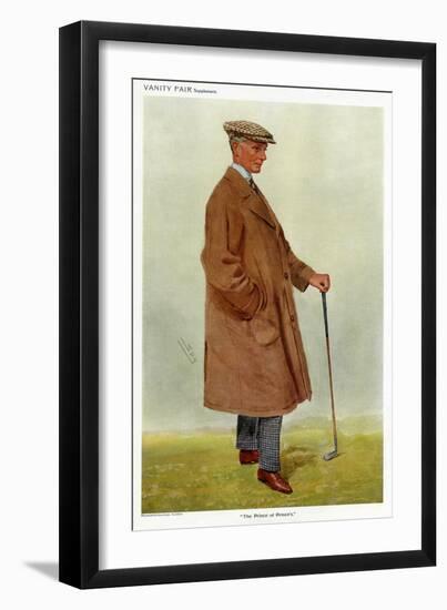 Golfing Wear for 1909-Leslie Ward-Framed Art Print