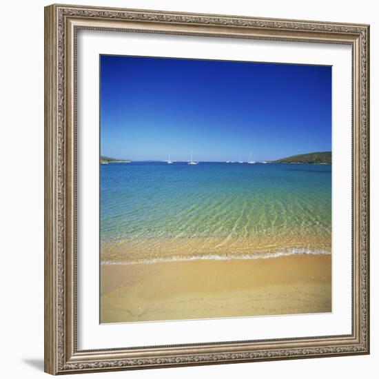 Golfo Delle Saline, Sardinia, Italy, Mediterranean, Europe-John Miller-Framed Photographic Print