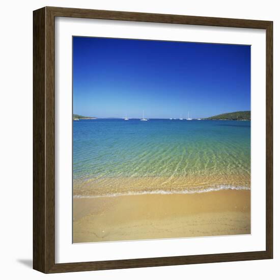 Golfo Delle Saline, Sardinia, Italy, Mediterranean, Europe-John Miller-Framed Photographic Print