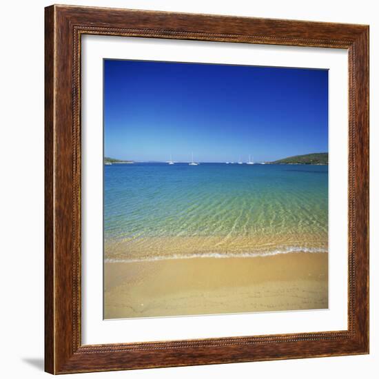 Golfo Delle Saline, Sardinia, Italy, Mediterranean, Europe-John Miller-Framed Photographic Print