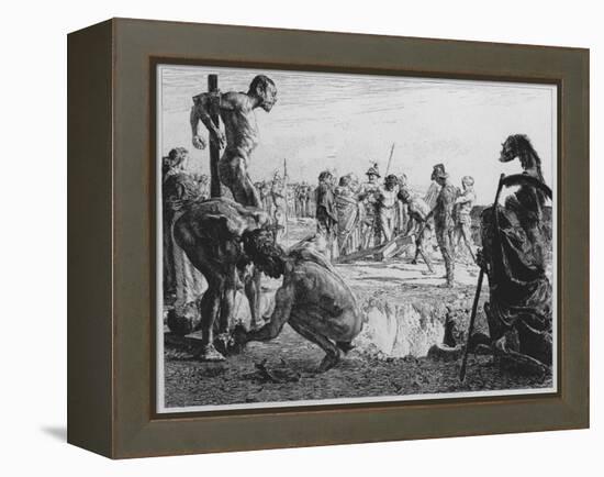 Golgotha, 1896-Otto Greiner-Framed Premier Image Canvas