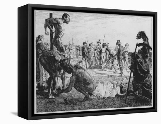 Golgotha, 1896-Otto Greiner-Framed Premier Image Canvas