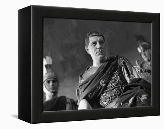 Golgotha by Julien Duvivier with Jean Gab 1935 (b/w photo)-null-Framed Stretched Canvas