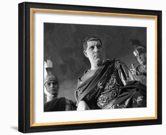 Golgotha by Julien Duvivier with Jean Gab 1935 (b/w photo)-null-Framed Photo