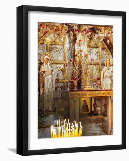 Golgotha, Crucifixion Site, Church of Holy Sepulchre, UNESCO World Heritage Site, Jerusalem, Israel-Gavin Hellier-Framed Photographic Print