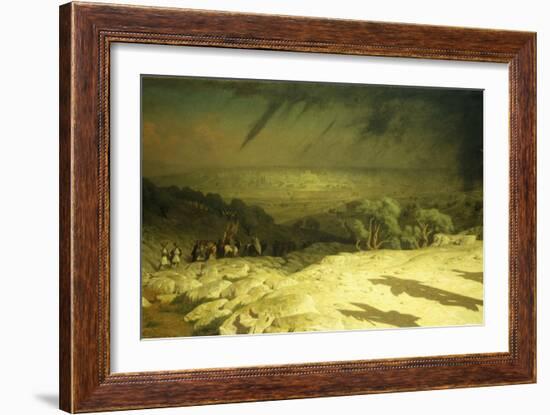 Golgotha (It Is Finished)-Jean Leon Gerome-Framed Giclee Print