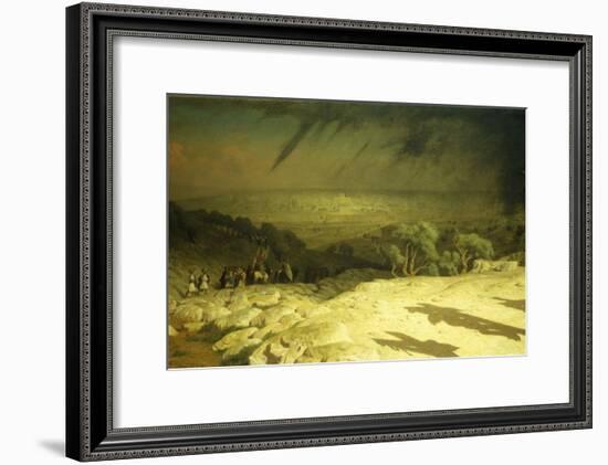 Golgotha (It Is Finished)-Jean Leon Gerome-Framed Giclee Print