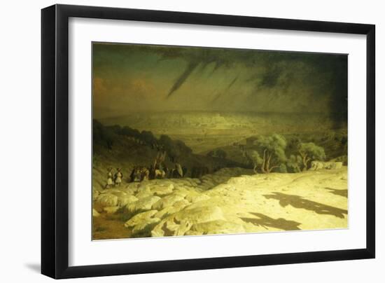 Golgotha (It Is Finished)-Jean Leon Gerome-Framed Giclee Print