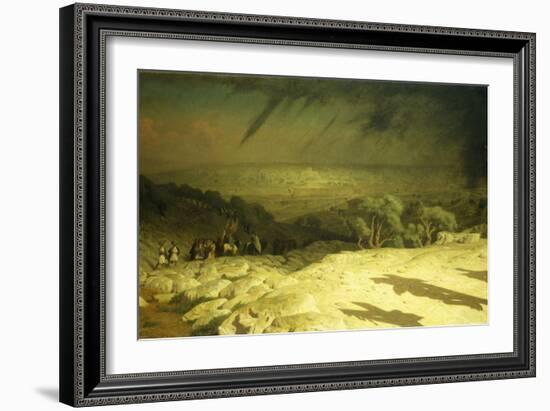 Golgotha (It Is Finished)-Jean Leon Gerome-Framed Giclee Print