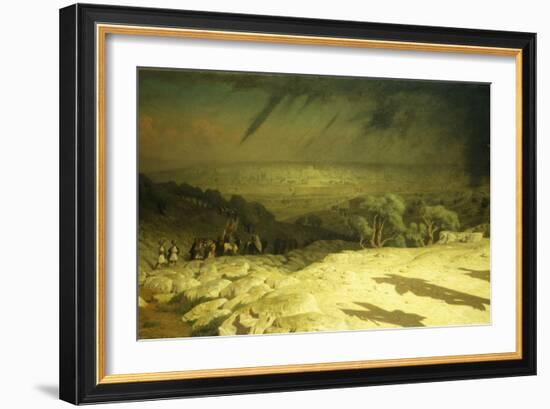 Golgotha (It Is Finished)-Jean Leon Gerome-Framed Giclee Print