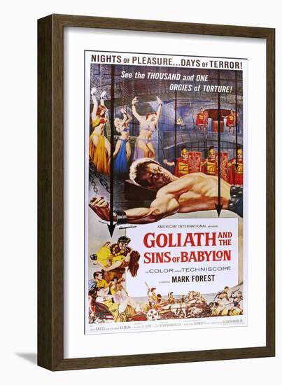 Goliath and the Sins of Babylon-null-Framed Art Print