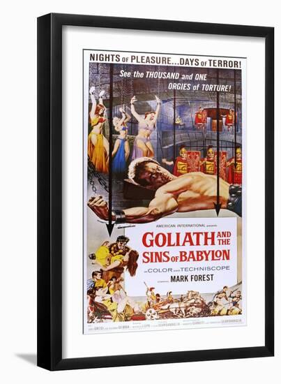 Goliath and the Sins of Babylon-null-Framed Art Print
