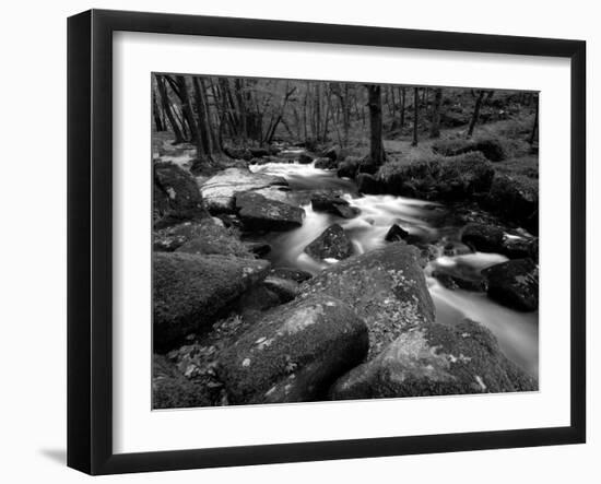 Golitha Falls, Bodmin, Cornwall, UK-Ross Hoddinott-Framed Photographic Print