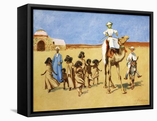 Gollywogs of the Desert', 1908-Lance Thackeray-Framed Premier Image Canvas