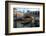 Gondola and Rialto Bridge Evening Light, Venice, Italy-Darrell Gulin-Framed Photographic Print