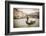 Gondola at the Rialto Bridge on the Grand Canal, Venice, Veneto, Italy-Russ Bishop-Framed Photographic Print