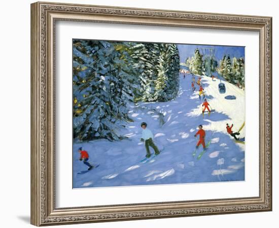 Gondola, Austrian Alps, 2004-Andrew Macara-Framed Giclee Print