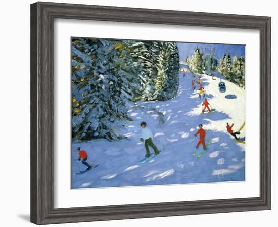 Gondola, Austrian Alps, 2004-Andrew Macara-Framed Giclee Print