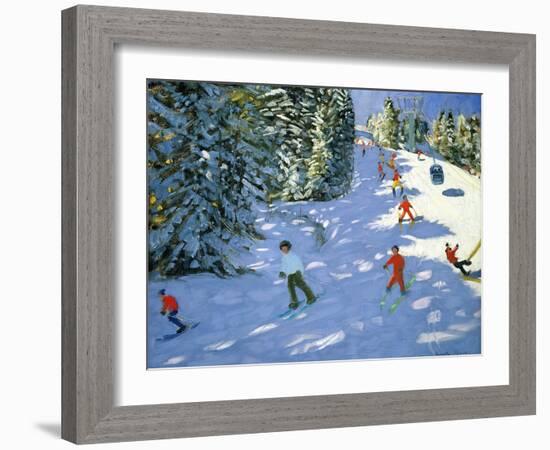 Gondola, Austrian Alps, 2004-Andrew Macara-Framed Giclee Print