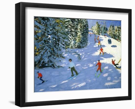 Gondola, Austrian Alps, 2004-Andrew Macara-Framed Giclee Print