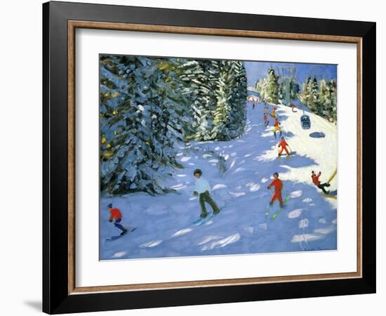 Gondola, Austrian Alps, 2004-Andrew Macara-Framed Giclee Print