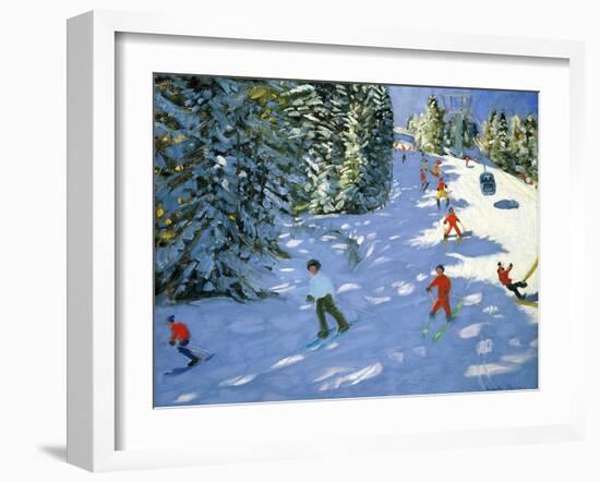 Gondola, Austrian Alps, 2004-Andrew Macara-Framed Giclee Print