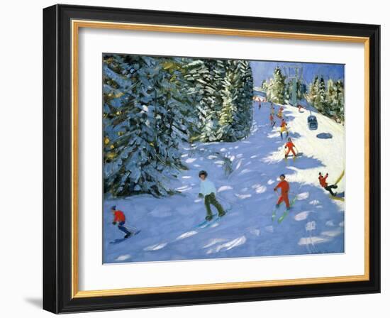 Gondola, Austrian Alps, 2004-Andrew Macara-Framed Giclee Print