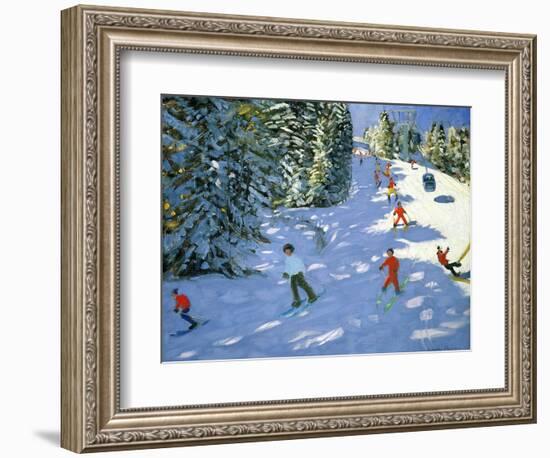 Gondola, Austrian Alps, 2004-Andrew Macara-Framed Giclee Print