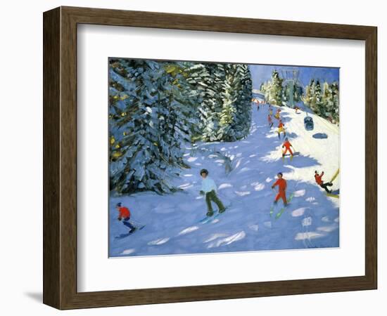 Gondola, Austrian Alps, 2004-Andrew Macara-Framed Giclee Print