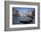 Gondola Grand Canal with Rialto Bridge in Background, Venice, Italy-Darrell Gulin-Framed Photographic Print