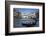 Gondola Grand Canal with Rialto Bridge in Background, Venice, Italy-Darrell Gulin-Framed Photographic Print