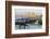 Gondola Lineup in Front of Basilica Di Santa Maria Della Salute. Venice. Italy-Tom Norring-Framed Photographic Print