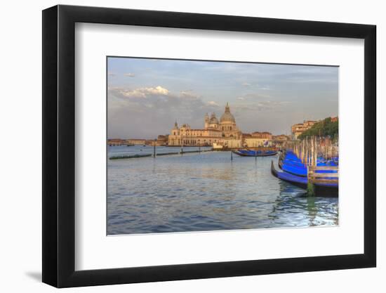 Gondola Lineup in Front of Church of San Giorgio Maggiore. Venice. Italy-Tom Norring-Framed Photographic Print