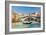 Gondola near Rialto Bridge in Venice, Italy-sborisov-Framed Photographic Print