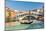 Gondola near Rialto Bridge in Venice, Italy-sborisov-Mounted Photographic Print