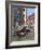 Gondola on a Canal, Venice, UNESCO World Heritage Site, Veneto, Italy, Europe-Amanda Hall-Framed Photographic Print