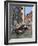 Gondola on a Canal, Venice, UNESCO World Heritage Site, Veneto, Italy, Europe-Amanda Hall-Framed Photographic Print